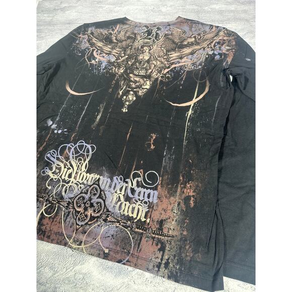 Resurge Angel Graphic Long Sleeve Shirt ~S, M, L, XL, XXL~ - Picture 10 of 10